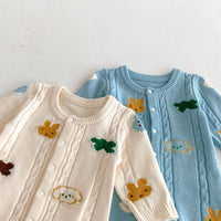Load image into Gallery viewer, Baby Kid Girls Boys Animals Crochet Jumpsuits Wholesale 25092219
