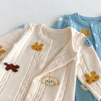 Load image into Gallery viewer, Baby Kid Girls Boys Animals Crochet Jumpsuits Wholesale 25092219
