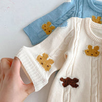Load image into Gallery viewer, Baby Kid Girls Boys Animals Crochet Jumpsuits Wholesale 25092219
