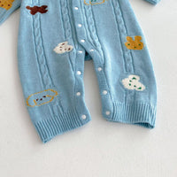 Load image into Gallery viewer, Baby Kid Girls Boys Animals Crochet Jumpsuits Wholesale 25092219
