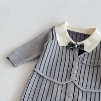 Load image into Gallery viewer, Baby Boys Solid Color Striped Jumpsuits Wholesale 25092223
