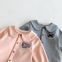 Load image into Gallery viewer, 2 Pieces Set Baby Kid Girls Solid Color Tops And Pants Wholesale 25092224
