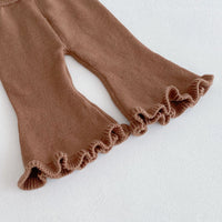 Load image into Gallery viewer, 2 Pieces Set Baby Girls Bow Sweaters And Solid Color Pants Wholesale 25092226
