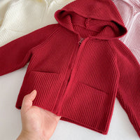 Load image into Gallery viewer, Baby Kid Girls Solid Color Jackets Outwears Wholesale 25092227
