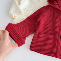 Load image into Gallery viewer, Baby Kid Girls Solid Color Jackets Outwears Wholesale 25092227
