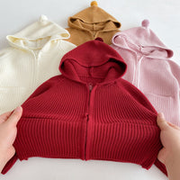 Load image into Gallery viewer, Baby Kid Girls Solid Color Jackets Outwears Wholesale 25092227
