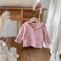 Load image into Gallery viewer, Baby Kid Girls Solid Color Jackets Outwears Wholesale 25092227
