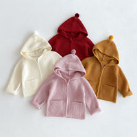 Load image into Gallery viewer, Baby Kid Girls Solid Color Jackets Outwears Wholesale 25092227
