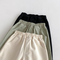 Load image into Gallery viewer, Baby Kid Girls Solid Color Pants Wholesale 25092230

