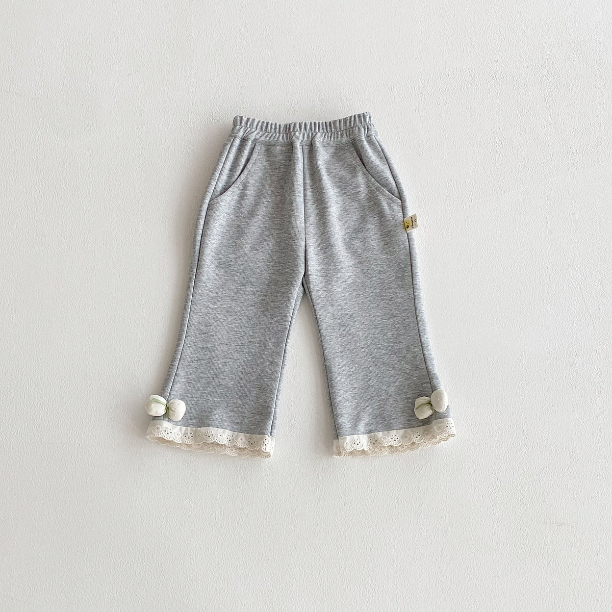 Baby Kid Girls Solid Color Pants Wholesale 25092231
