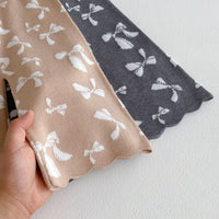 Load image into Gallery viewer, 2 Pieces Set Baby Kid Girls Solid Color Bow Sweaters And Pants Wholesale 25092235
