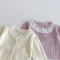 Load image into Gallery viewer, Baby Kid Girls Solid Color Cardigan Wholesale 25092236
