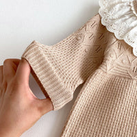 Load image into Gallery viewer, Baby Kid Girls Solid Color Rompers Wholesale 25092238
