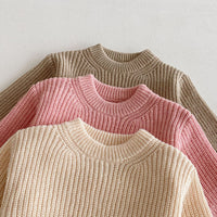 Load image into Gallery viewer, Baby Kid Girls Solid Color Sweaters Wholesale 25092240

