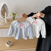 Load image into Gallery viewer, Baby Girls Solid Color Tops Wholesale 25092241
