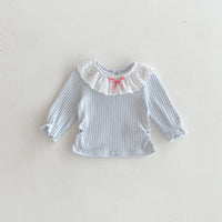 Load image into Gallery viewer, Baby Girls Solid Color Tops Wholesale 25092241
