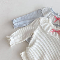 Load image into Gallery viewer, Baby Girls Solid Color Tops Wholesale 25092241
