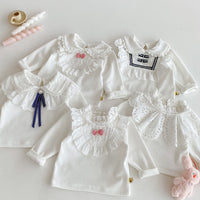 Load image into Gallery viewer, Baby Kid Girls Solid Color Tops Wholesale 25092242
