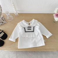 Load image into Gallery viewer, Baby Kid Girls Solid Color Tops Wholesale 25092242
