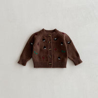 Load image into Gallery viewer, Baby Kid Girls Embroidered Cardigan Wholesale 25092243
