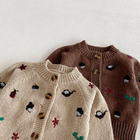 Load image into Gallery viewer, Baby Kid Girls Embroidered Cardigan Wholesale 25092243
