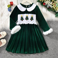 Load image into Gallery viewer, Baby Kid Girls Animals Cartoon Christmas Dresses Wholesale 25101505
