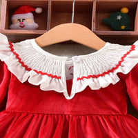 Load image into Gallery viewer, Baby Girls Cartoon Christmas Dresses Wholesale 25101507
