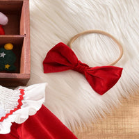 Load image into Gallery viewer, Baby Girls Cartoon Christmas Dresses Wholesale 25101507
