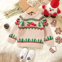 Load image into Gallery viewer, Baby Kid Girls Cartoon Plant Christmas Sweaters Wholesale 25101511
