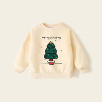 Load image into Gallery viewer, Baby Kid Girls Boys Letters Plant Christmas Hoodies Sweatshirts Wholesale 25101518
