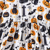 Load image into Gallery viewer, Baby Kid Girls Cartoon Halloween Dresses Wholesale 25101522
