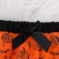 Load image into Gallery viewer, 2 Pieces Set Baby Girls Halloween Expression Rompers And Cartoon Skirts Wholesale 25101523
