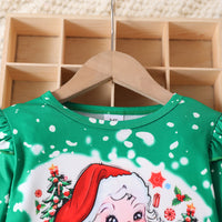 Load image into Gallery viewer, 2 Pieces Set Baby Kid Girls Christmas Letters Cartoon Tops And Pants Wholesale 25101526
