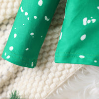 Load image into Gallery viewer, 2 Pieces Set Baby Kid Girls Christmas Letters Cartoon Tops And Pants Wholesale 25101526
