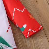 Load image into Gallery viewer, 2 Pieces Set Baby Kid Girls Boys Christmas Polka dots Cartoon Tops And Pants Wholesale 25101527
