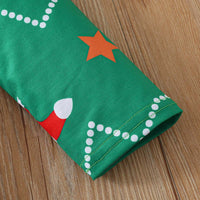 Load image into Gallery viewer, 2 Pieces Set Baby Kid Girls Boys Christmas Polka dots Cartoon Tops And Pants Wholesale 25101527
