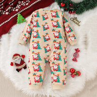 Load image into Gallery viewer, Baby Girls Boys Cartoon Christmas Jumpsuits Wholesale 25101531
