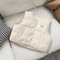 Load image into Gallery viewer, Baby Kid Girls Boys Solid Color Letters Vests Waistcoats Wholesale 25110304
