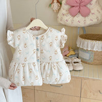 Load image into Gallery viewer, Baby Kid Girls Animals Cartoon Print Vests Waistcoats Wholesale 25110305
