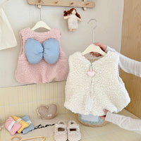 Load image into Gallery viewer, Baby Kid Girls Solid Color Vests Waistcoats Wholesale 25110308
