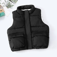 Load image into Gallery viewer, Baby Kid Girls Boys Solid Color Vests Waistcoats Wholesale 25110313
