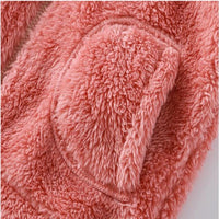 Load image into Gallery viewer, Unisex Solid Color Zip-up Vests Waistcoats, Fleece Hooded Vest for Boys and Girls in Autumn and Winter Wholesale 25110319
