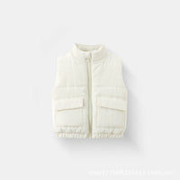 Load image into Gallery viewer, Baby Kid Girls Boys Solid Color Vests Waistcoats Wholesale 25110322
