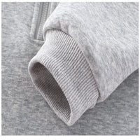 Load image into Gallery viewer, Baby Boys Sweatshirt Onesie Fleece Jumpsuit with Teddy Bear Embroidery Wholesale 25110323
