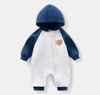 Load image into Gallery viewer, Baby Boys Color-blocking Cartoon Jumpsuits Wholesale 25110324
