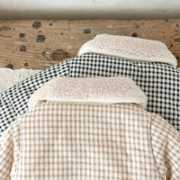 Load image into Gallery viewer, Baby Kid Girls Checked Jackets Outwears Wholesale 25110325
