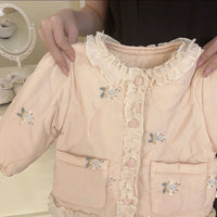Load image into Gallery viewer, Baby Kid Girls Flower Print Jackets Outwears Wholesale 25110331
