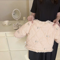 Load image into Gallery viewer, Baby Kid Girls Flower Print Jackets Outwears Wholesale 25110331
