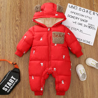 Load image into Gallery viewer, Baby Kid Girls Boys Solid Color Letters Cartoon Jumpsuits Wholesale 25110334
