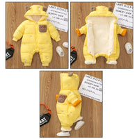 Load image into Gallery viewer, Baby Kid Girls Boys Solid Color Letters Cartoon Jumpsuits Wholesale 25110334
